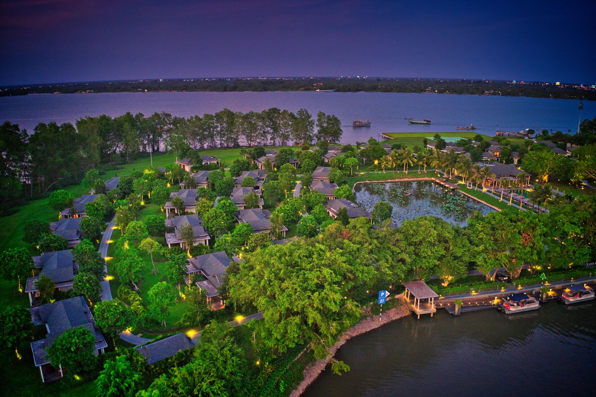 Reformer Pilates Retreat in the oasis of Mekong river